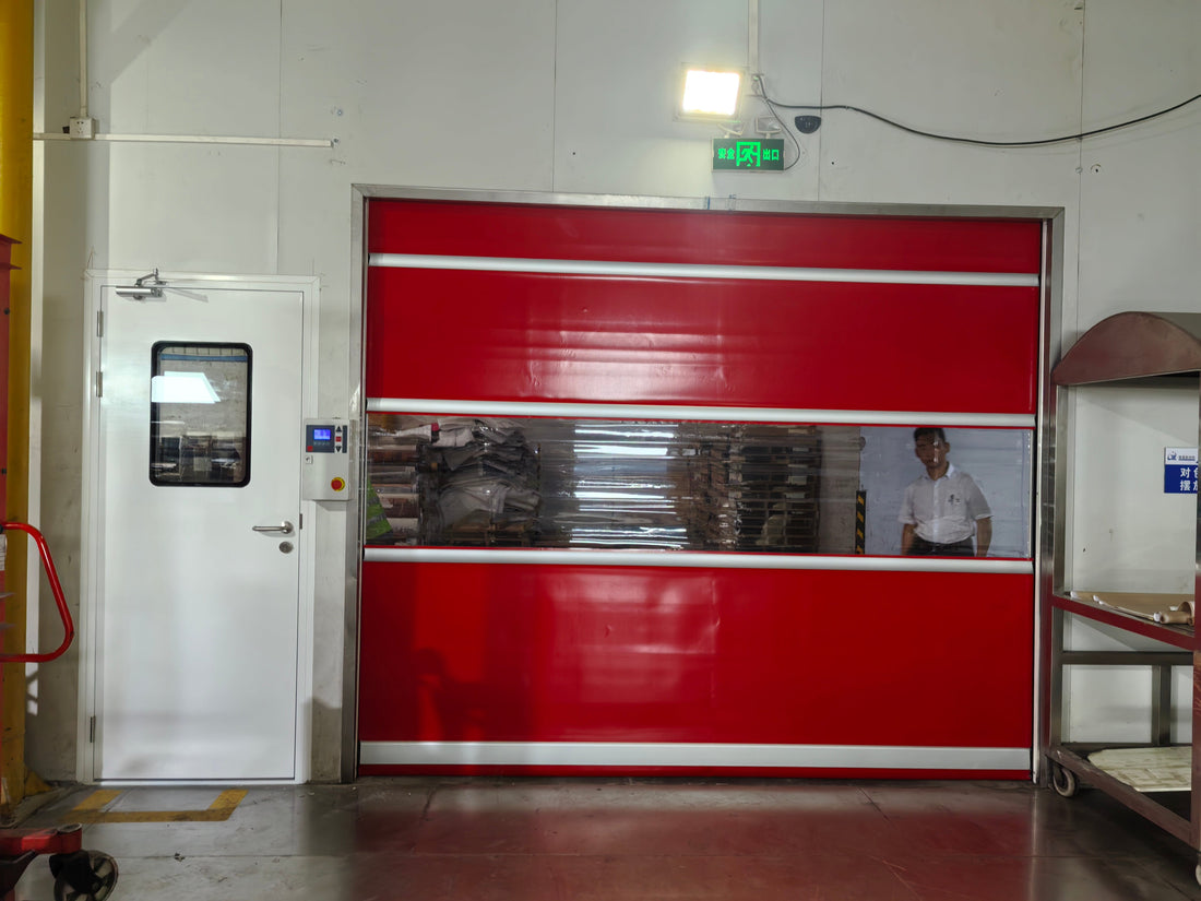 Hybrid Door System Enhances Material Warehouse Operations